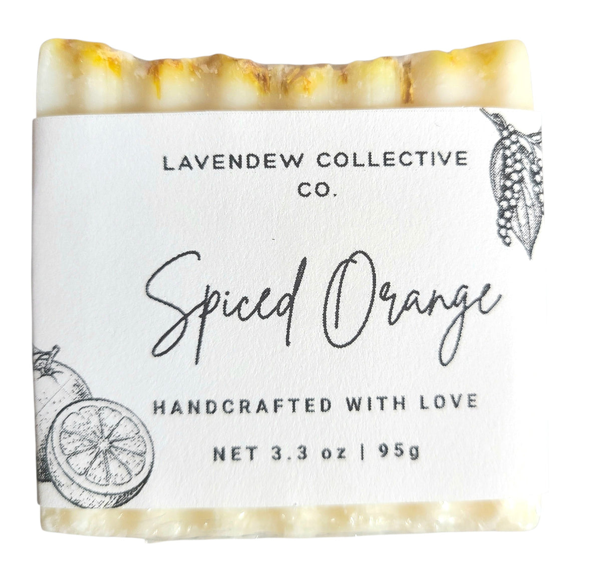 Spiced Orange |Cold Processed Soap Bar
