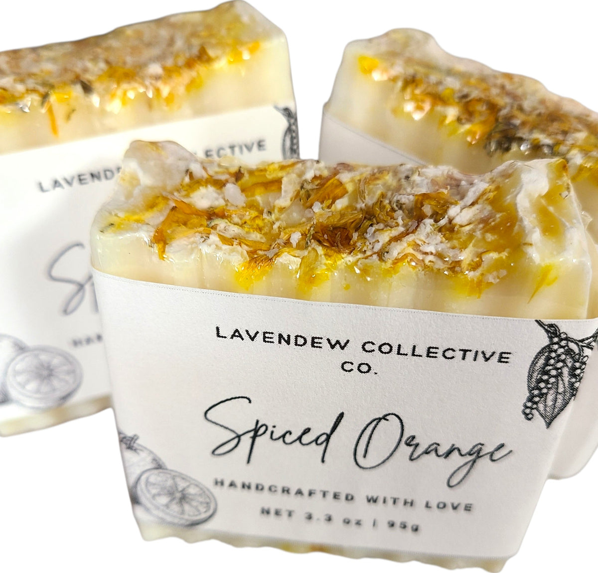 Spiced Orange |Cold Processed Soap Bar